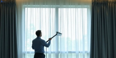Commercial curtain stain removal service sumner hotels offices restaurants